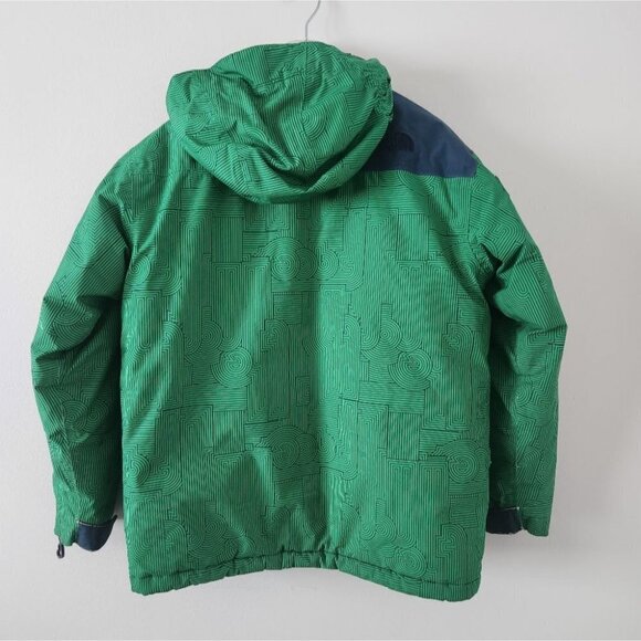 THE NORTH FACE | Heatseeker ski jacket insulated hyvent green boys sz 16 - Picture 2 of 10